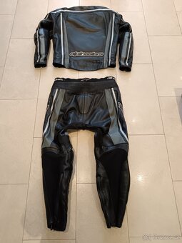 Alpinestars Octane-Pánská kožená moto kombinéza, dvoudílná - 10