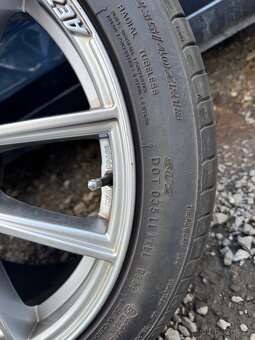 Alu kola AEZ 5x112 r18 et40 J8 +podložky 1500Kč - 10