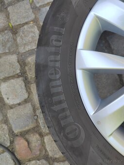 Prodám orig alu 16 škoda Octavia 3 5x112 ET 46 letní pneu - 10