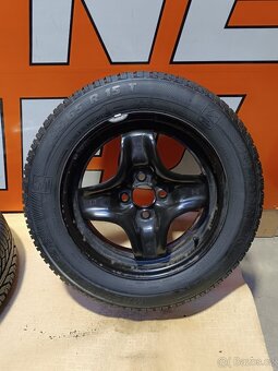 Kola pro Opel Corsa 6x15'' zimní pneu + poklice - 10