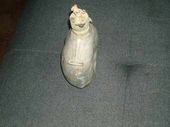 válečná al polní láhev - nečištěno - viz foto - 10