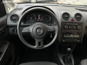 VW Caddy 1.6 TDi 55kW 2013 - 5 míst - DPH - 10
