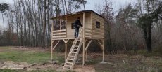Zahradní domek rhombus sibiřský modřín - 10