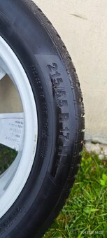 Originál Kola škoda 215/55/r17 - 10