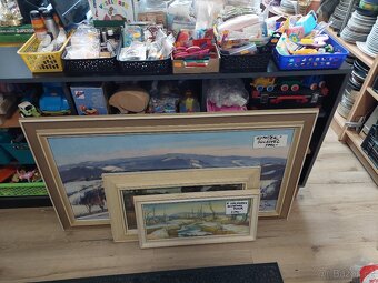 Eduard Valdhans - Vysočina v zimě 1985, obří olejová tempera - 10