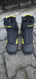 Závodní dětské běžky Fischer Twin Skin Race + boty Fischer - 10