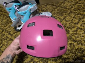 Kolečkové brusle Oxelo+helma - 10