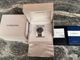 Ulysse Nardin Maxi Marine 43mm, Chronometr, servis 10/2024 - 10