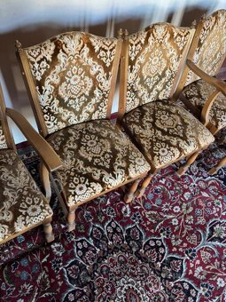 Set dubových jídelních židlí, 4901 - 10