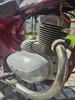 Jawa 250/353 kývačka - PATINOVKA - 10