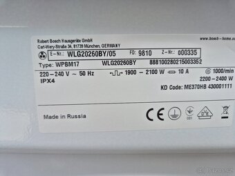 BOSCH A+++ SLIM ZÁRUKA DOPRAVA INSTALACE PŘEDVEDENÍ - 10