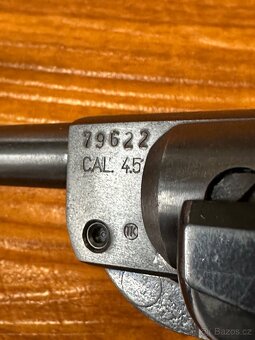 Prodám retro vzduchovou pistoli CZ TEX model 3. Top stav - 10