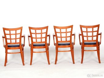 4x nepoškozené židle, křesílka, výroba TON - 10