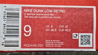 Nike dunk low Retro 42,5eu - 10