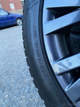 Alu kola Škoda Antares 5x112 r18,zimní pneumatiky 235/45 r18 - 10