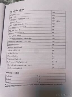 Elektrický vozík - skútr R300S - 10