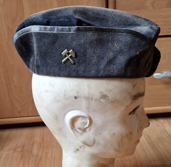 Hornická helma,přilba želva laminátová 4x,hornická lodička - 10