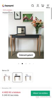 Toaletní stolek a židlička - 10