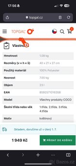 Školní batoh Topgal - 10