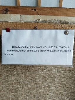 obraz ŽENSKÝ PORTRÉT, olej, sign. H. M. Kuusiniemi - 10