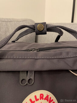 Prodám batoh značky Fjällräven Kanken Weekender Super Grey - 10