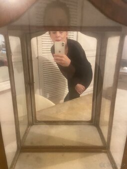 Historická závěsná skříňka Biedermeier - 10