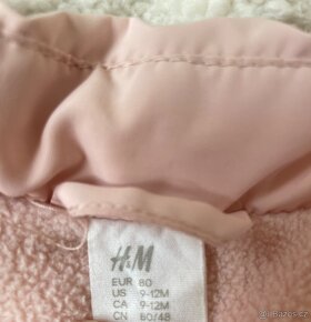 Zimní dětské oblečení vel. 74/80 - 10