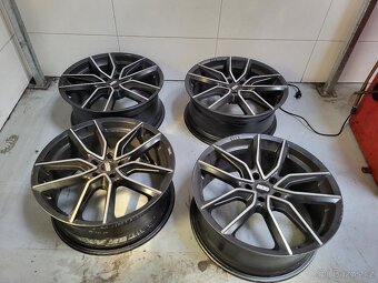 20" BBS 5x112 sada alu kol vč.pneu - 10