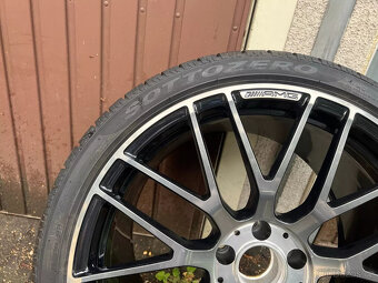 Kompletní kola Mercedes AMG GT, zimní kola, litá kola 19 + 2 - 10