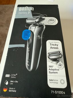 Braun Series 7 71-S1000s, rozbaleno, záruka - 10