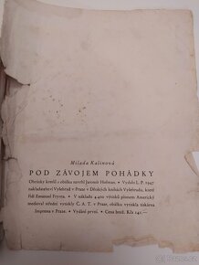 Pod závojem pohádky - Milada Kalinová, RARE - 10