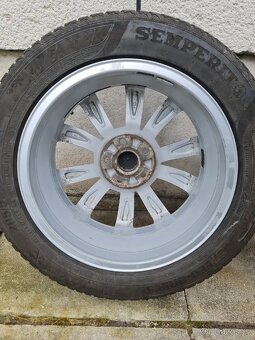 ALU kola CRYSTAL 6,0J x 17“ ET 48 original zimní 205/55 V XL - 10