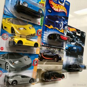 Sada HotWheels Bugatti - 10