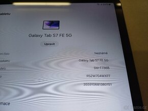 Tablet Samsung Galaxy Tam S7 FE 5G  6/128Gb - 10