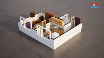 Pronájem bytu 1+1, 35 m², Ústí nad Labem, ul. Glennova - 10