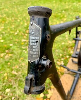 ČZ 125 453 - rám se štítkem rok 1961 - 10