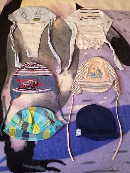 kojenecké oblečení (kluk) vel. 62+spací pytel - 10