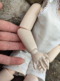 Panenka porcelán,kloubové tělo - 10