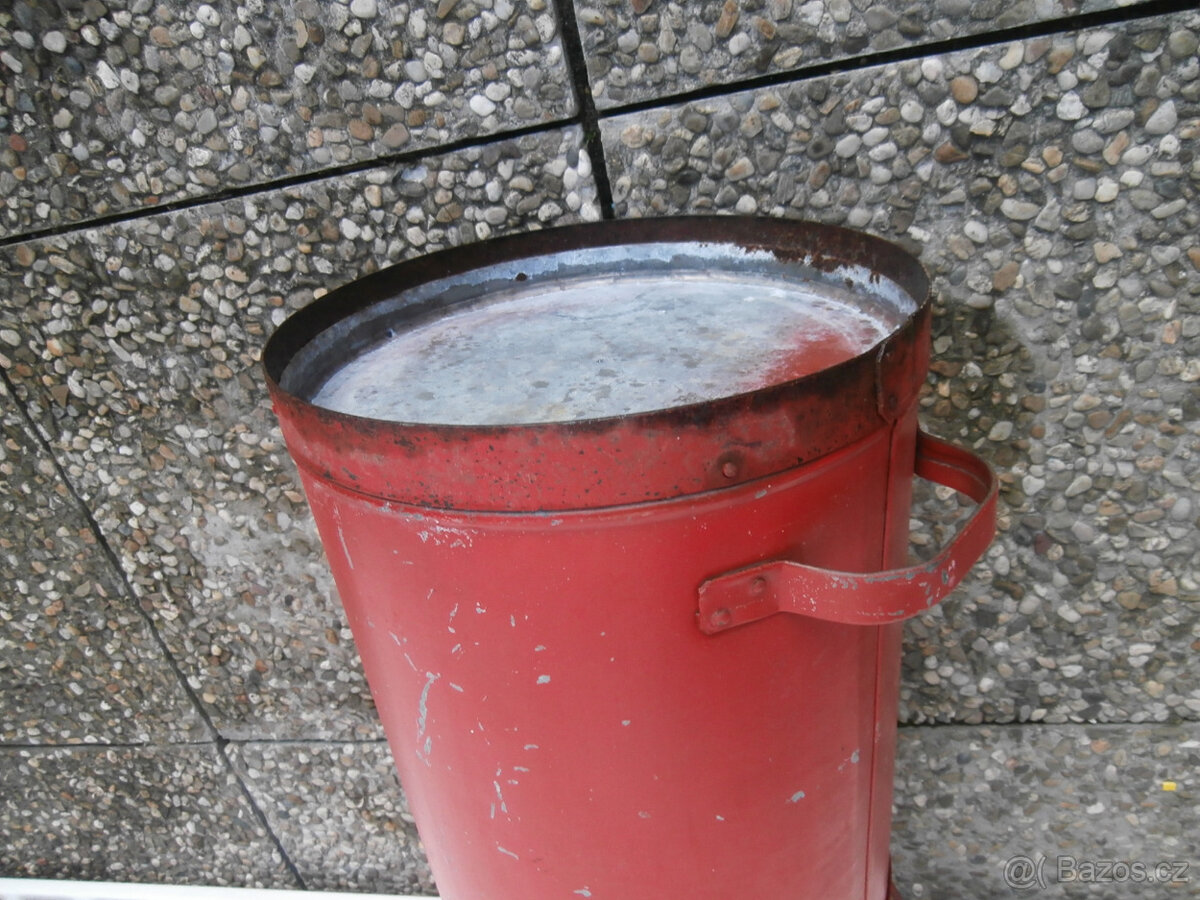 Míchací konev plechová pozinkovaná včetně pošty za 800 kč - 11