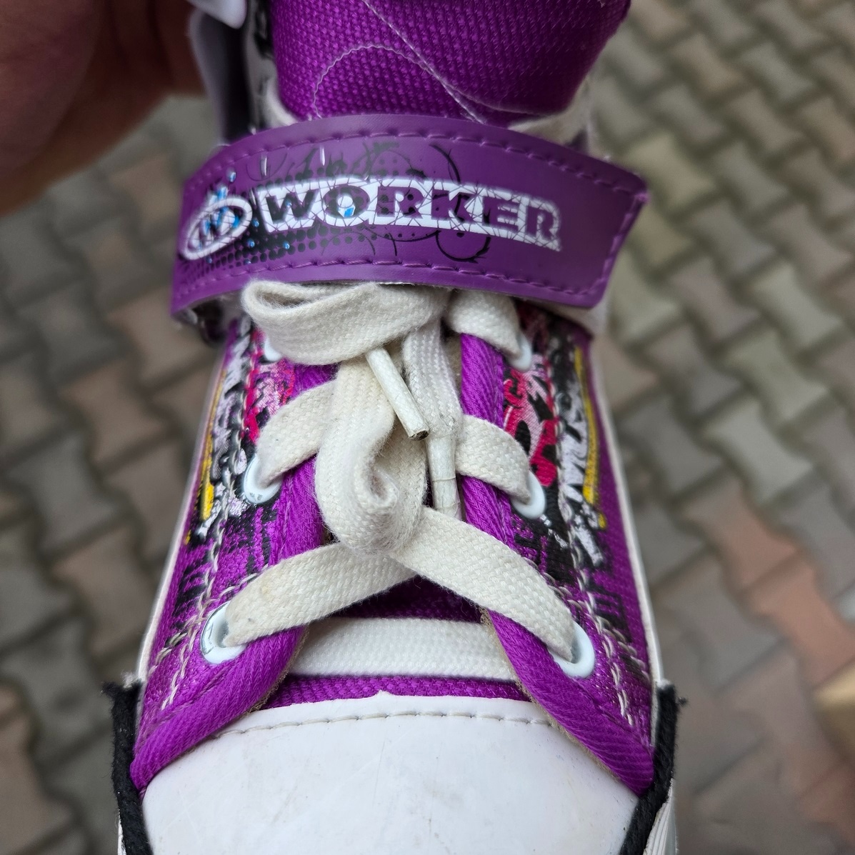 Dětské brusle WORKER 2v1, vel. 29-32 - kolečkové/inline - 11