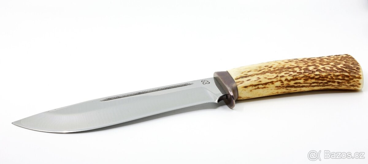 Sběratelský Lovecký nůž Brno 2001 nožíře Jaroslava Brixi - 11