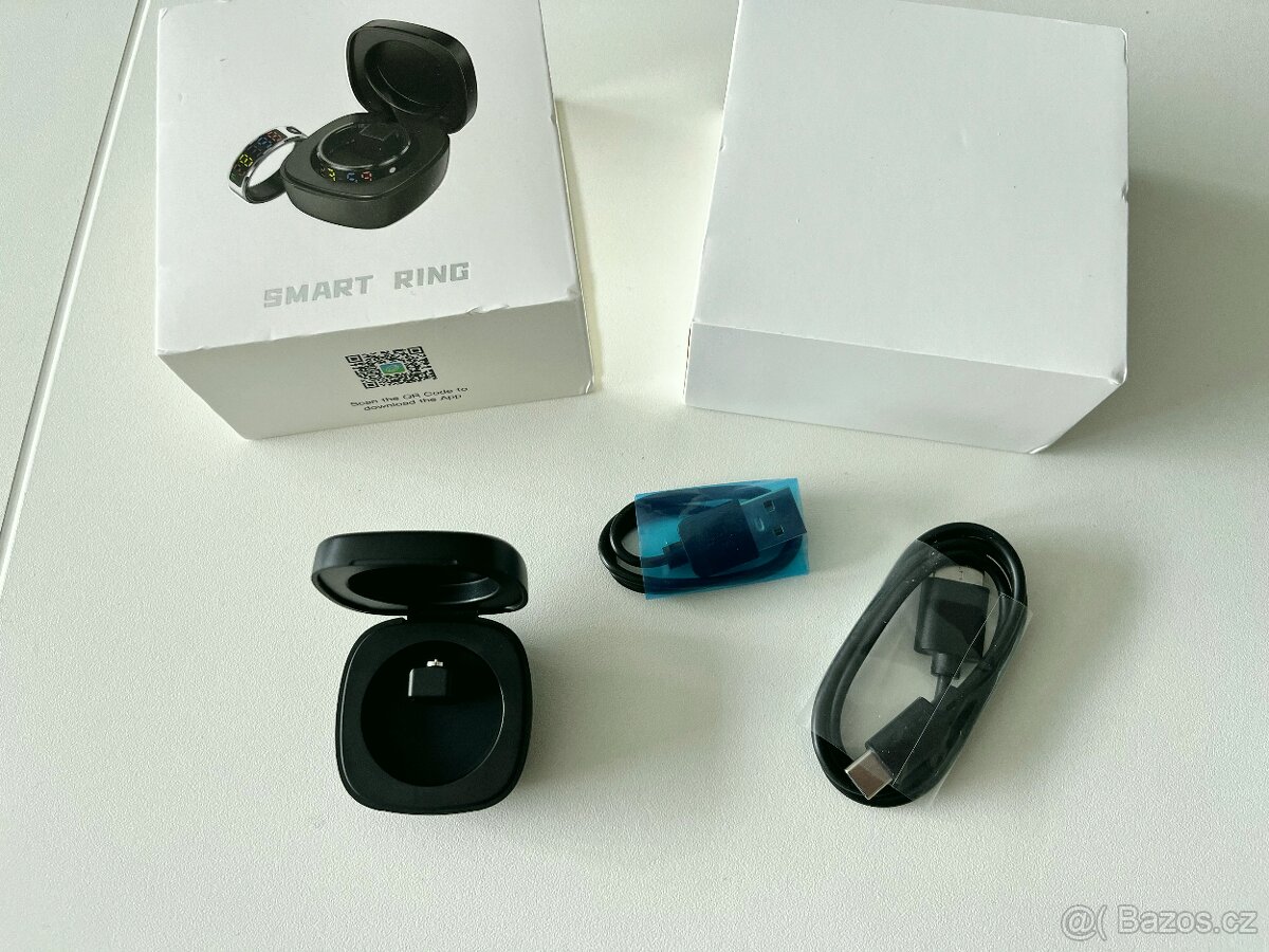 Fitness prsten s displejem a bezdrátovým nabíjením + ZÁRUKA - 11