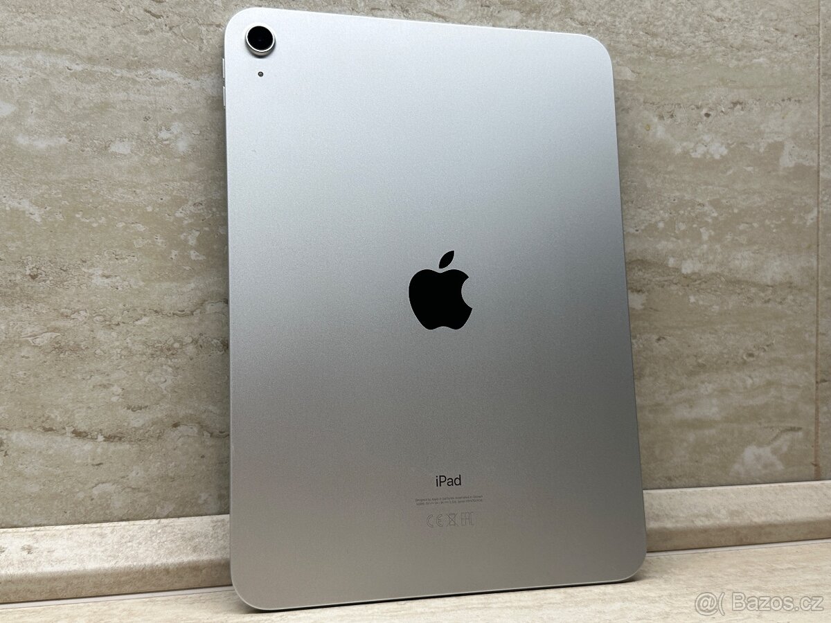 Apple iPad 10.9 (2022) 64GB Wi-Fi Silver, 100%, 0 cyklov - 11