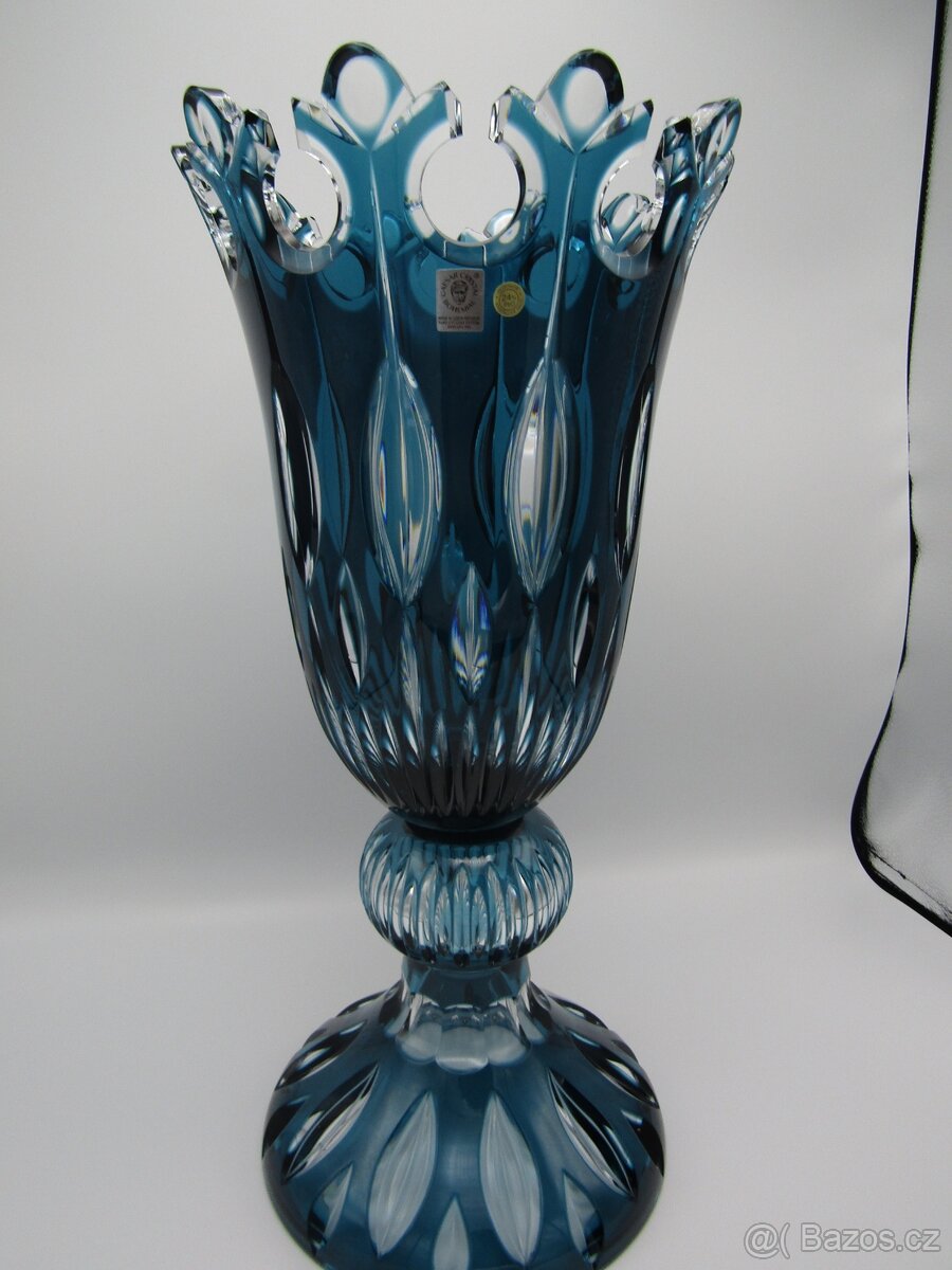 ceasar crystal flamenco váza barevný křišťál - 11