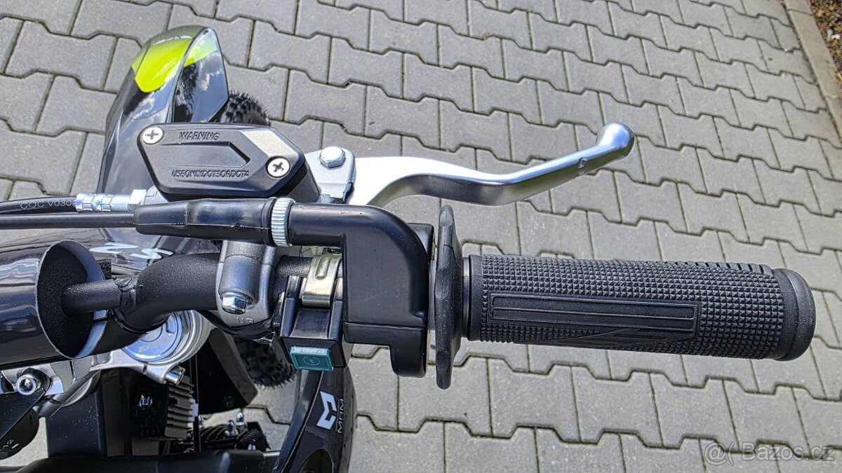 Pitbike Zuumav S2 125ccm 14/12 el starté. řazení bez spojky - 11