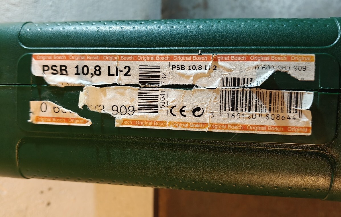 Sada Bosch PSB 10,8 Li - 11