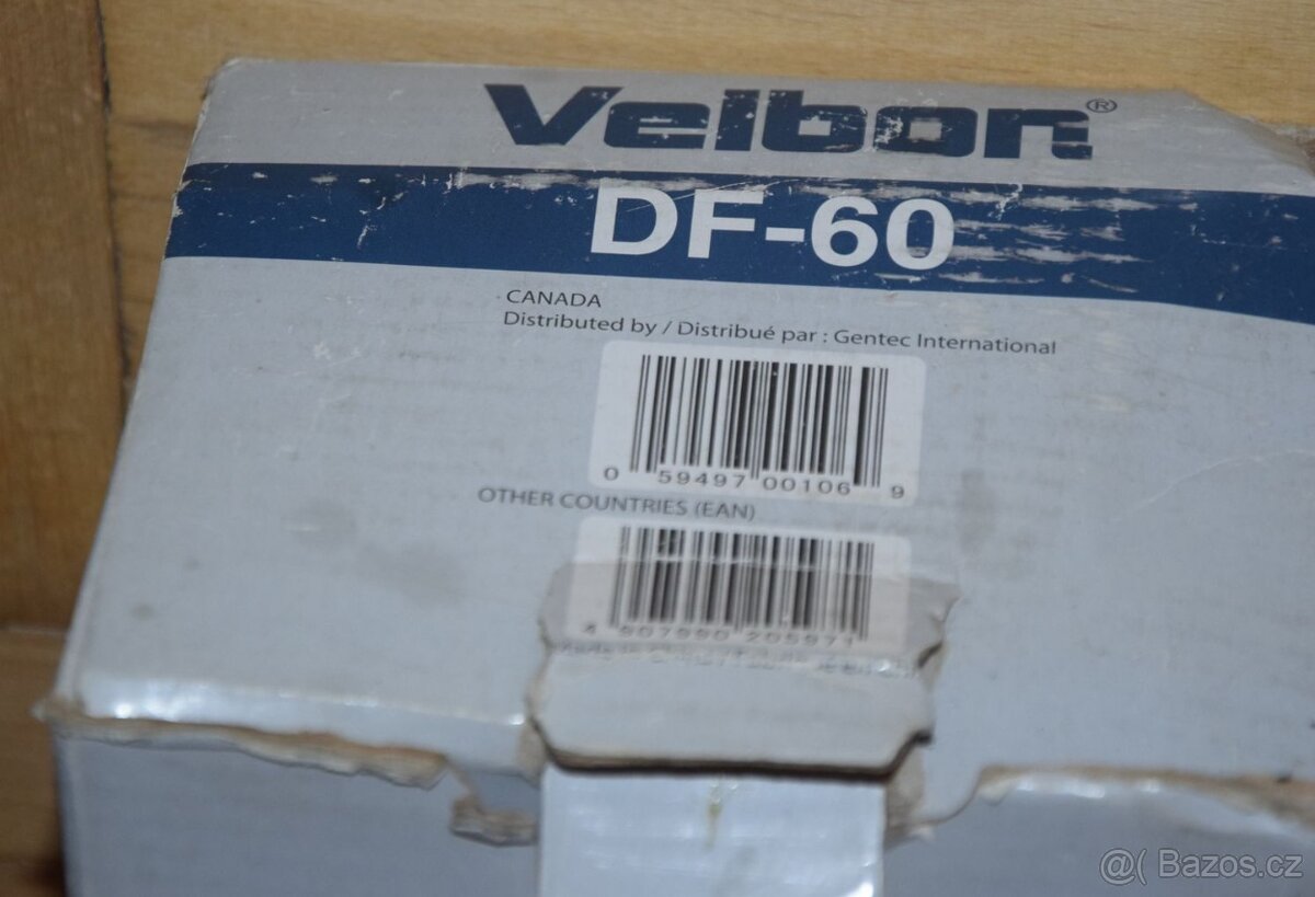 Stabilní tripod / stativ VELBON DF60, kvalitní -foto kamera - 11