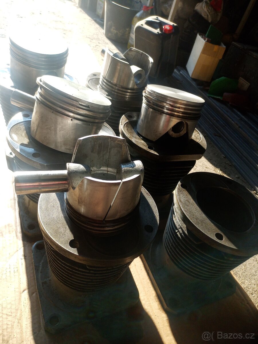 Pro kompresor DK661 a DK331 ventily, válce písty atd. - 11