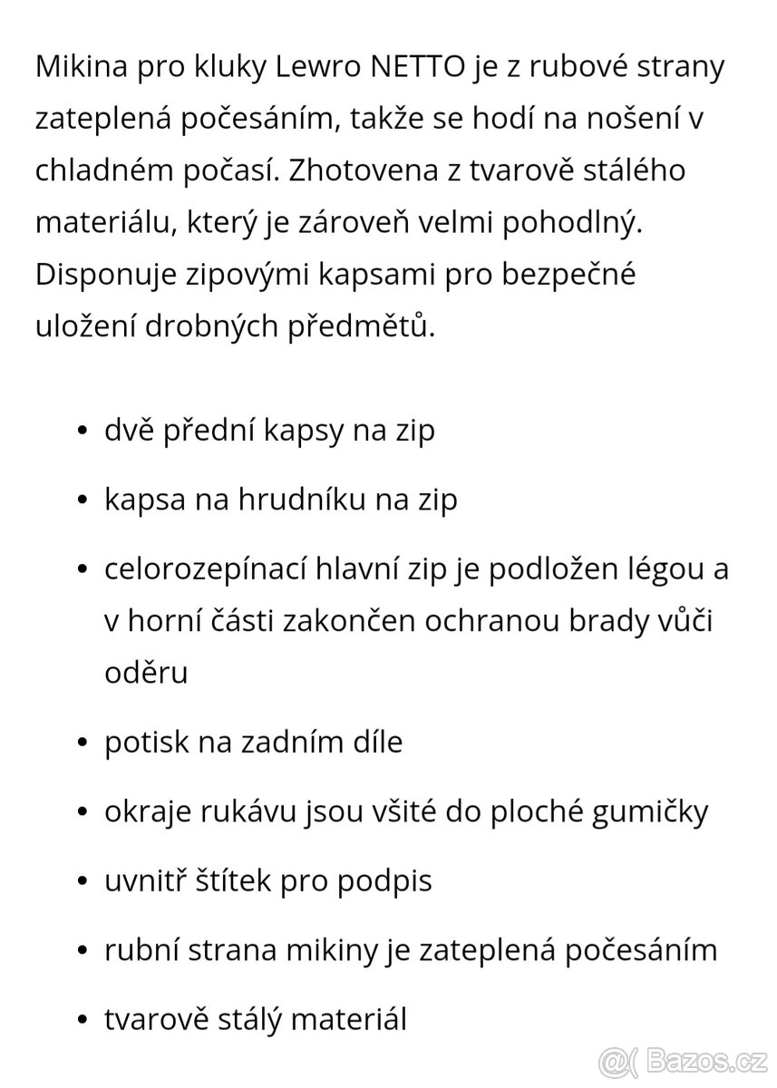 Chlapecké mikiny vel. 164-170 - 11