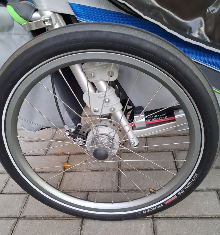 THULE CX2 vozík a kočárek pro 2 děti - 11